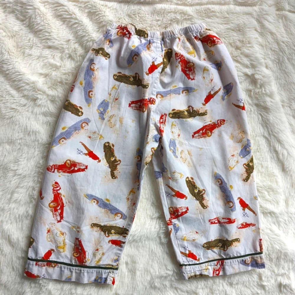Classic Cars Minimalist Pajama Bottom Pants 2-3y - Picture 1 of 3